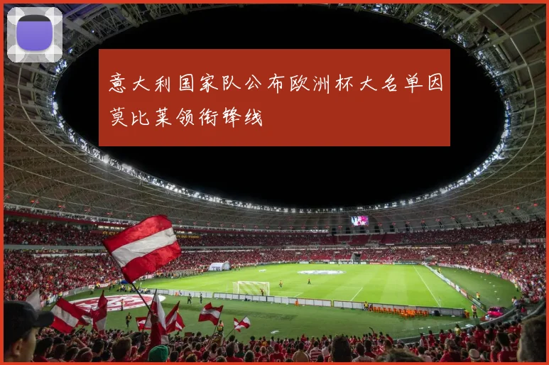 意大利国家队公布欧洲杯大名单因莫比莱领衔锋线